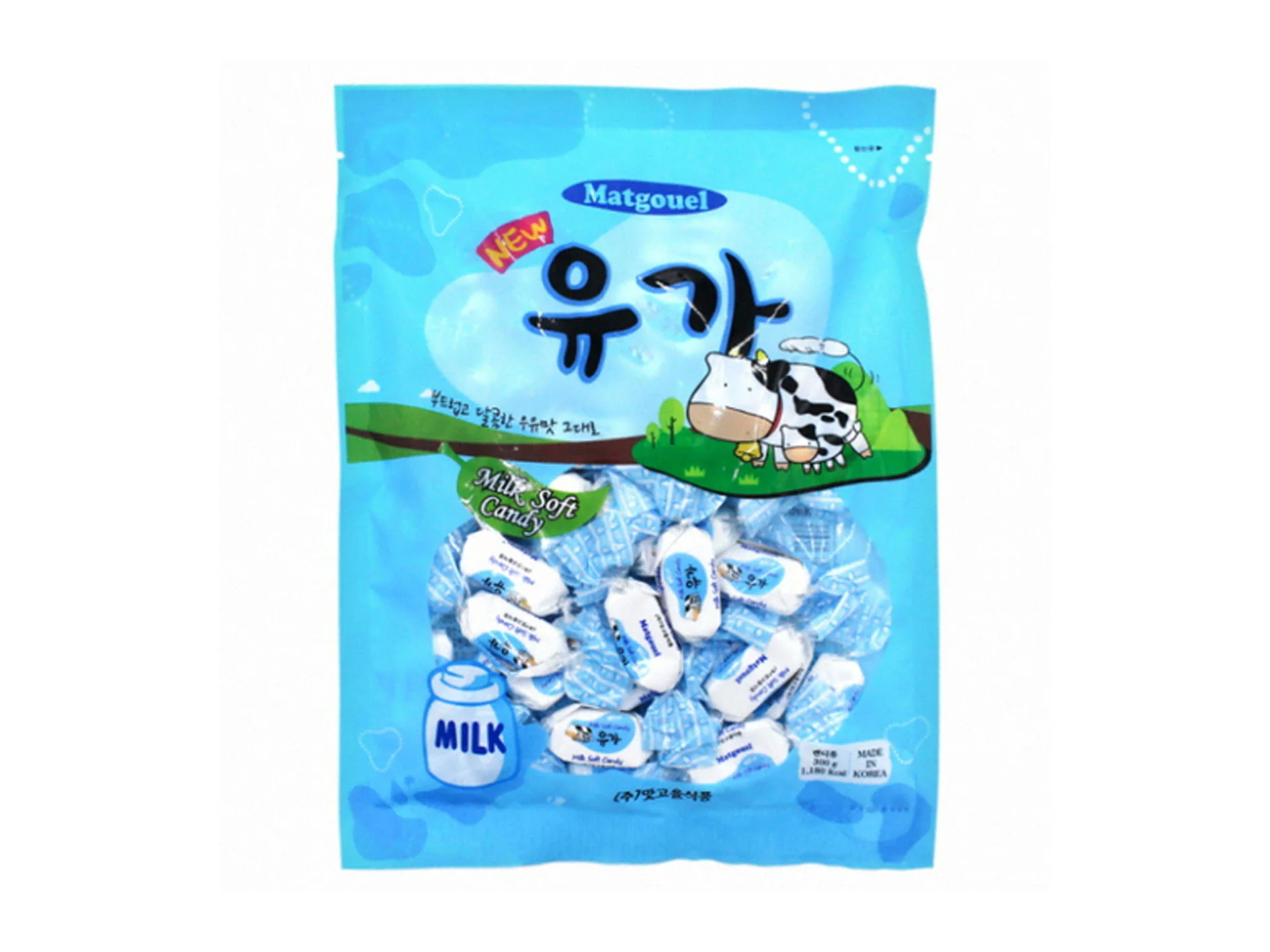 Matgoel Milk Soft Candy 300g 맛고을 유가 300g