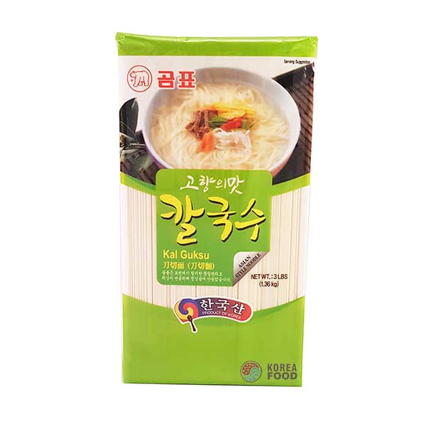 GOMPYO KAL GUKSU MYUN Noodle 3LB, 곰표 칼국수 3LB