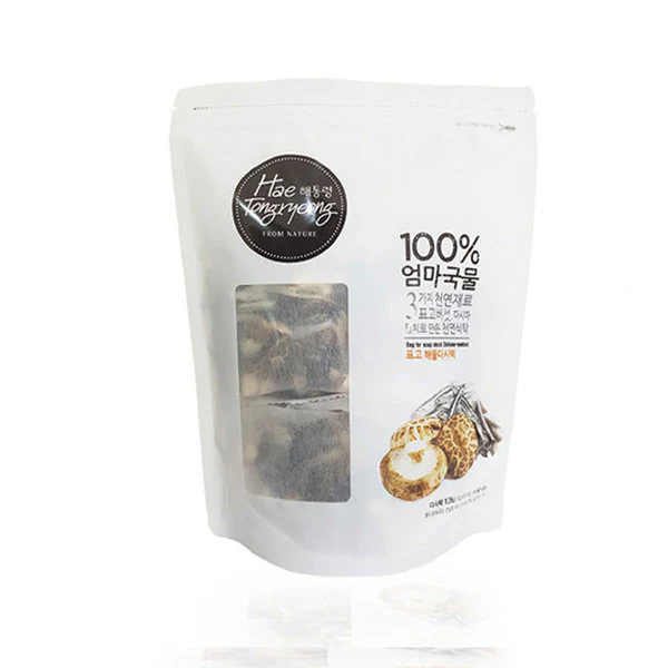 SEAFOOD SOUP STOCK BASESHIITA 128g, 빅마마 표고해물다시팩 128g
