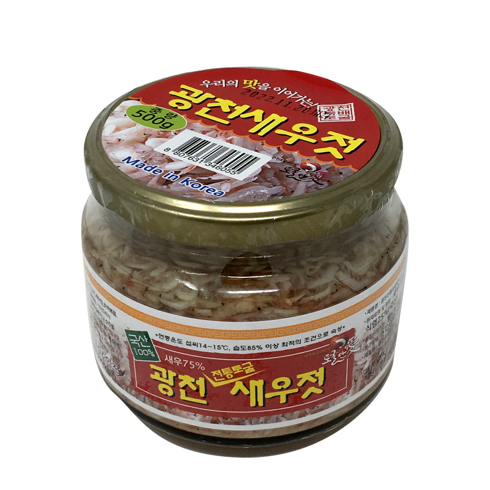 [Mega Fresh]  Salted Shrimp Sauce 17.63oz 광천 새우젓 500g