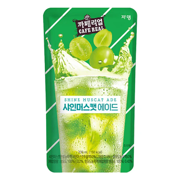 JARDIN SHINE MUSCAT ADE 230ml, 자뎅 샤인머스캣 에이드 230ml