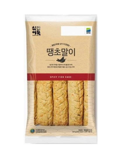 [Local Only] CHILI PEPPER ROLL FISH CAKE 320G, 삼진 땡초 말이어묵 320G