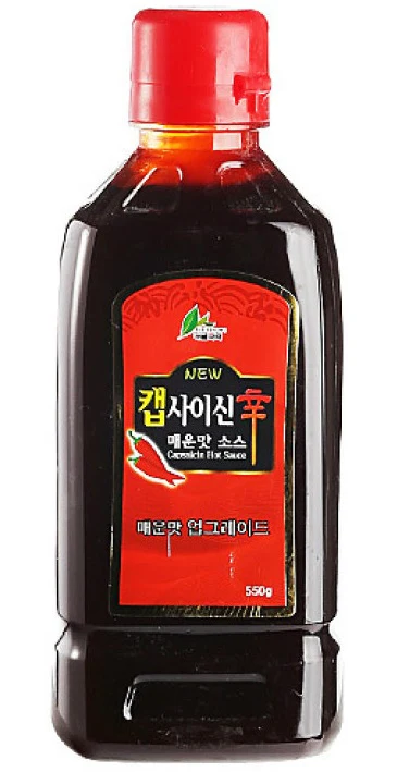 PREMIUM CAPSAICIN HOT SAUCE 550g , 이슬나라 캡사이신 550g