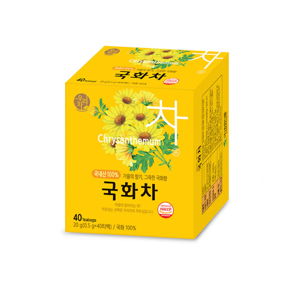Songwon Food Chrysanthemum Tea 0.02oz X 40 송원 국화차 0.5g X 40