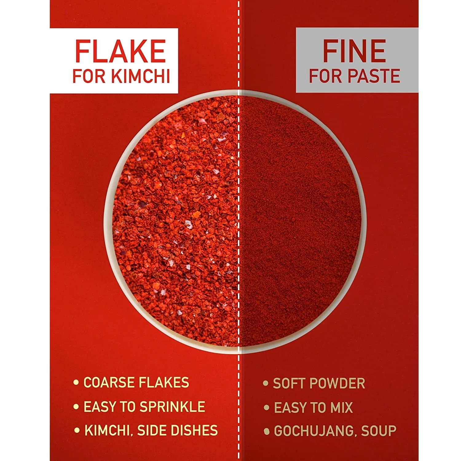 Taekyung Red Pepper Powder Flake 5LB, 태경농산 굵은 고춧가루 2.27kg - Image 2