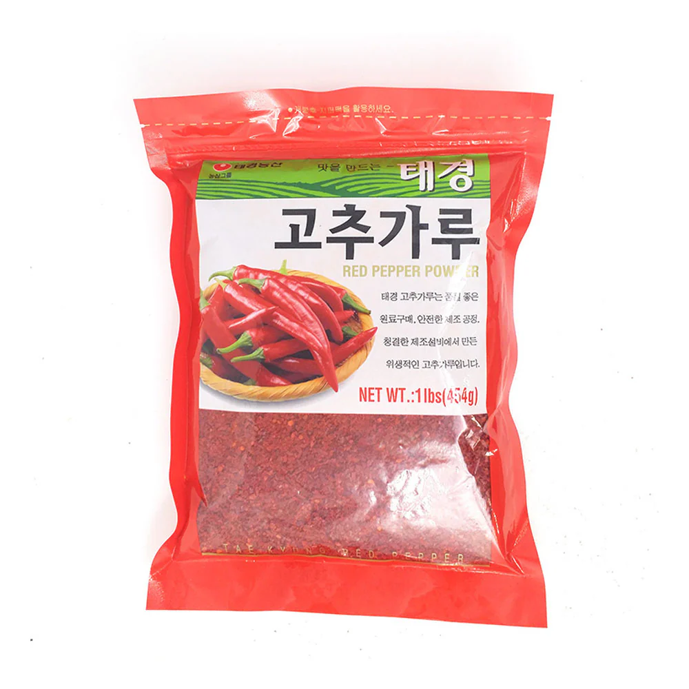 Taekyung Red Pepper Powder 1LB, 태경 고춧가루 김치용 454g