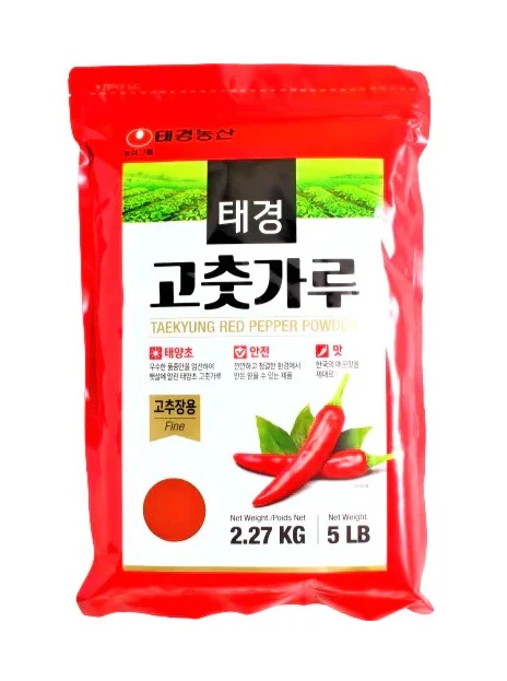 TK RED PEPPER POWDERGOCHUJANG 5LB, 태경 고춧가루 고추장용 2.27kg