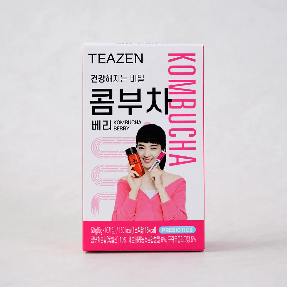 Teazen Kombucha Berry 0.18oz x 10, 티젠 콤부차 베리 5g x 10 - Image 3