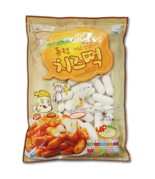 [Local Only ]  Tteokbokki Cheese Rice Cake RICE CAKE CHEESE 1kg /떡안애 퓨전 치즈떡 1kg