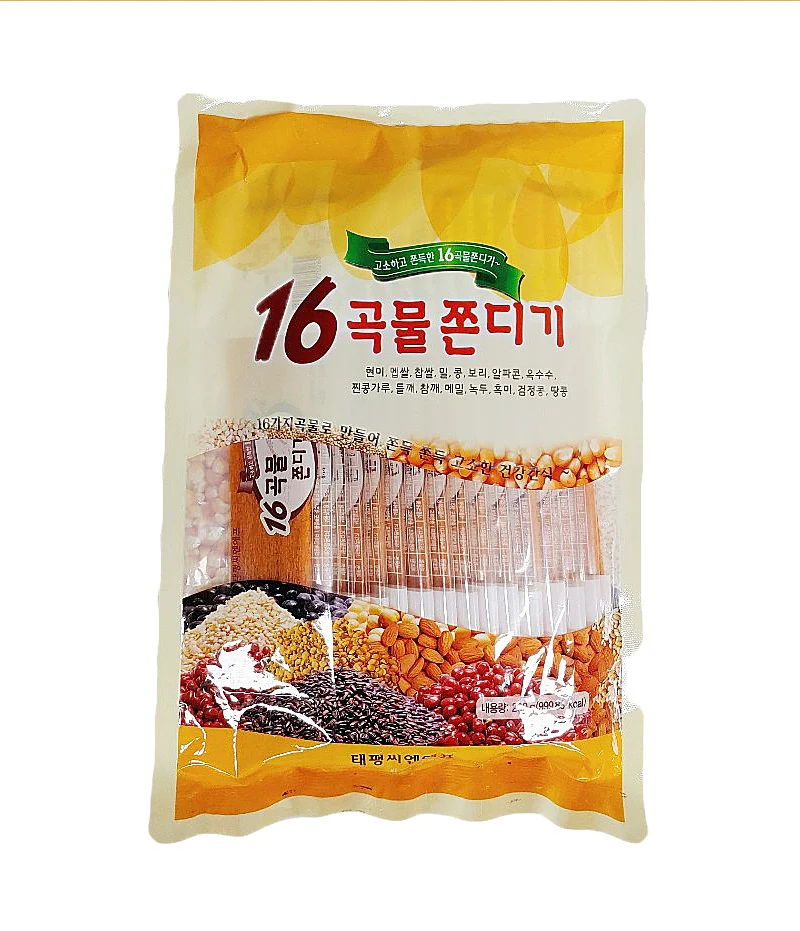 MACARONI 16 GRAIN SNACK 290g, 태평CNF 16곡물 쫀디기 290g