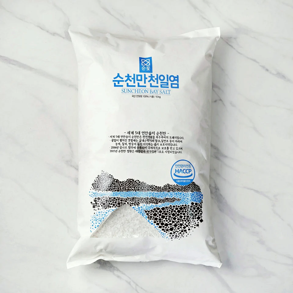 Miga Suncheon Bay Salt 352.74oz, 미가푸드 순천만 천일염 10kg - Image 3