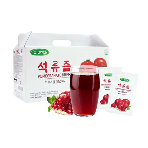 Totowon Pomegranate Drink 2.71oz x 30, 토토원 석류즙 80ml x 30 - Image 3