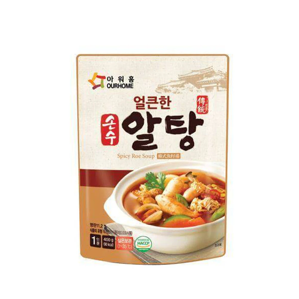 Ourhome Spicy Roe Soup 14.10oz 아워홈 알탕 400g