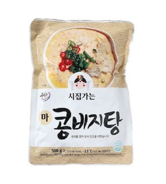 [Local Only] FROZEN SOYBEAN SOUP 600g , 시집가는 마 콩되비지탕 600g
