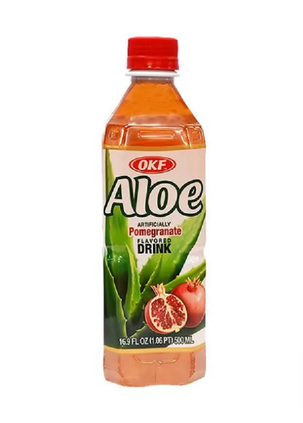 OKF ALOE STANDARD POMEGRANATE DRINK 500ml, OKF 알로에 석류 500ml