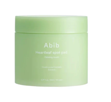 ABIB HEARTLEAF SPOT PAD, ABIB 어성초 스팟 패드 카밍 터치 80매 150ML