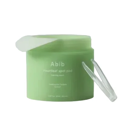 ABIB HEARTLEAF SPOT PAD, ABIB 어성초 스팟 패드 카밍 터치 80매 150ML - Image 2