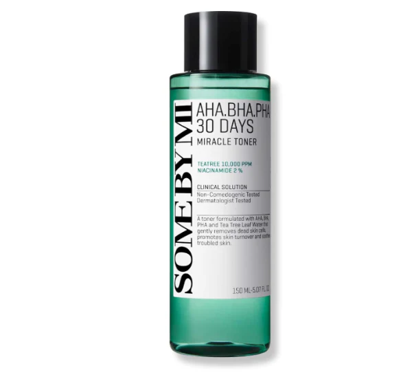 SOME BY MI AHA BHA PHA 30 Days Miracle Toner – 5.07oz, 150ml,썸바이미 AHA·BHA·PHA 30데이 미라클 토너 150ml