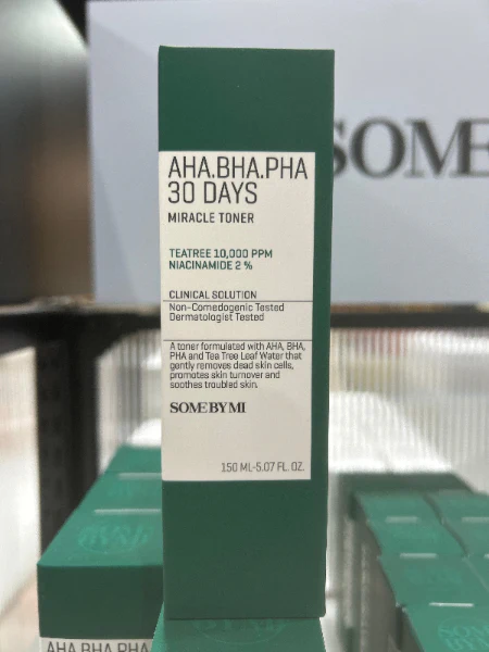 SOME BY MI AHA BHA PHA 30 Days Miracle Toner – 5.07oz, 150ml,썸바이미 AHA·BHA·PHA 30데이 미라클 토너 150ml - Image 2