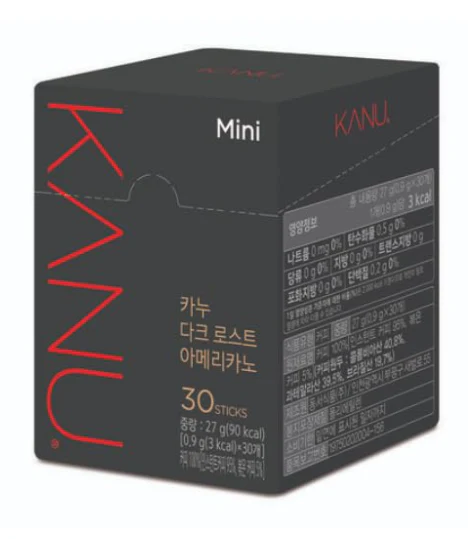 AMERICANO DARK KANU , 맥심 카누 아메리카노 다크  30STICK