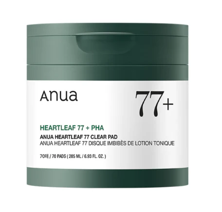ANUA HEARTLEAF 77% CLEAR PAD,ANUA 아누아 어성초 토너 패드 70매