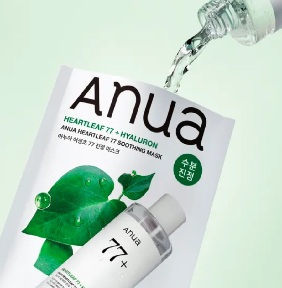 ANUA HEARTLEAF 77% SHEET MASK 25ml , 아누아 어성초 77% 마스크 시트 25ml - Image 2