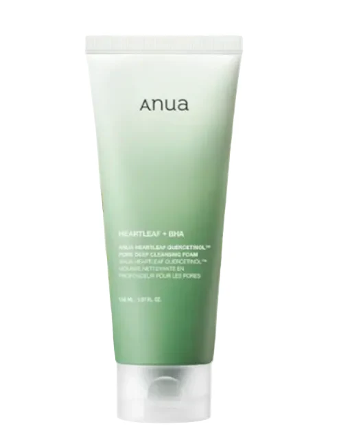 ANUA QUERCETINOL CLEANSING FOA , ANUA 쿼세티놀 모공 딥 글린징 폼 150ml
