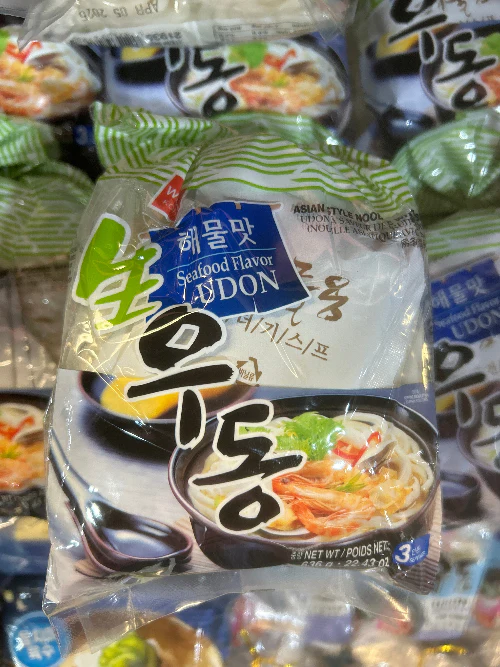[Mega Fresh] ASIAN STYLE NOODLE SEAFOO WANG , 왕 생우동 해물맛 636g