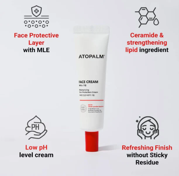 ATOPALM Face Cream 35ml , 아토팜_페이스 크림_35ml - Image 3