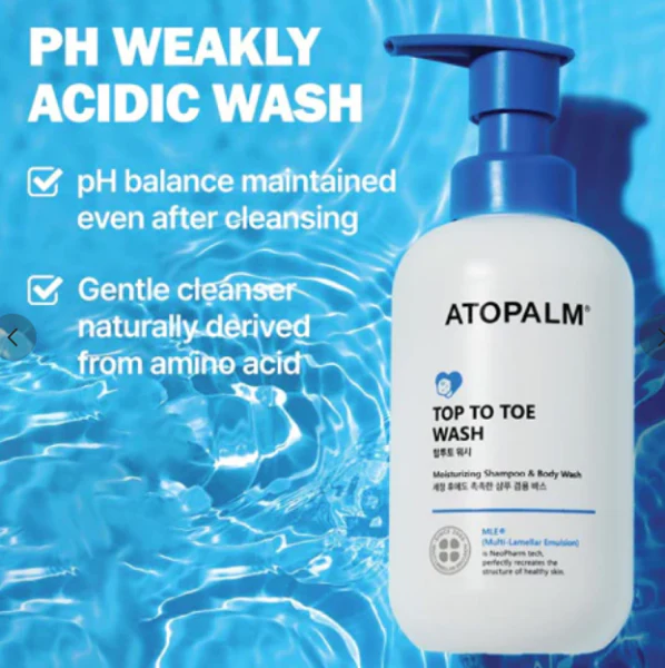 ATOPALM Top to Toe Wash  300ml  , 아토팜_탑투토 샤워_300ml - Image 3