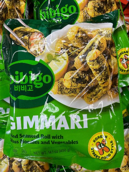 [Mega Fresh] BBG FREIED SEAWEED ROLL GIMMAR , 비비고 김말이 400g
