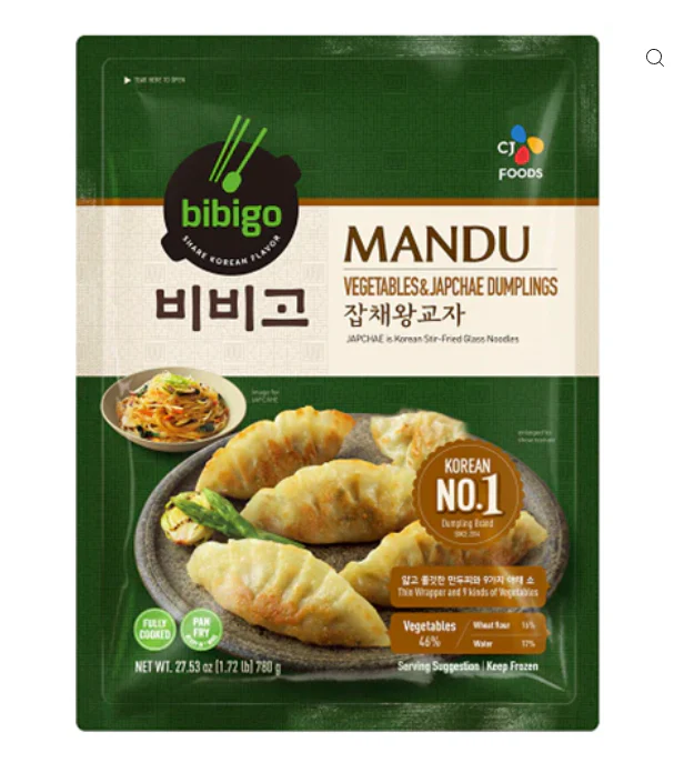 [Local Only] BBG JAPCHAE WANG GYOZA 770g,비비고 잡채 왕교자