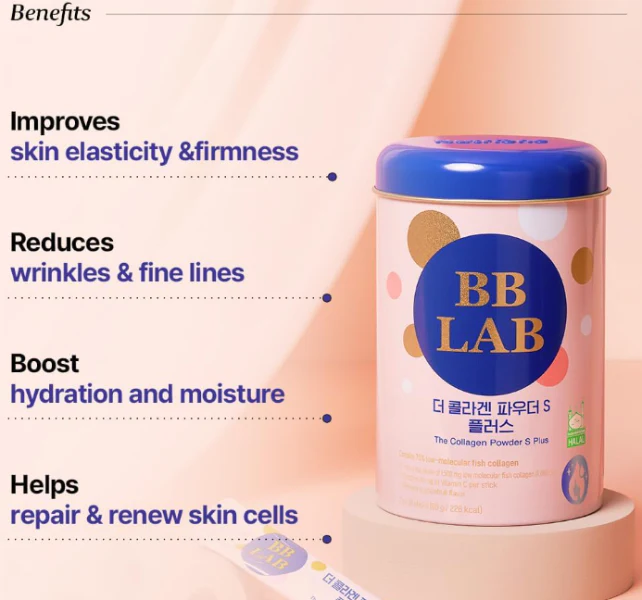 BBLAB  Collagen Powder S + , 비비랩 콜라겐파우더 S플러스 , 2g*30 - Image 2