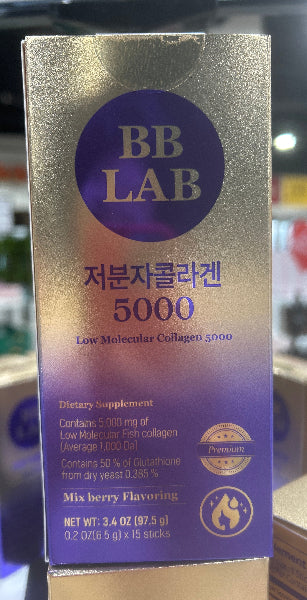 BBLAB Low-Molecular Collagen 5000 , 비비랩 저분자콜라겐 5000 , 2gX30