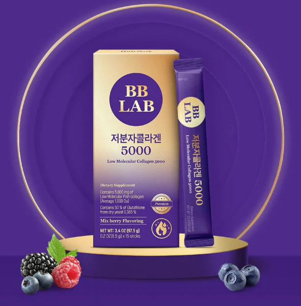 BBLAB Low-Molecular Collagen 5000 , 비비랩 저분자콜라겐 5000 , 2gX30 - Image 2