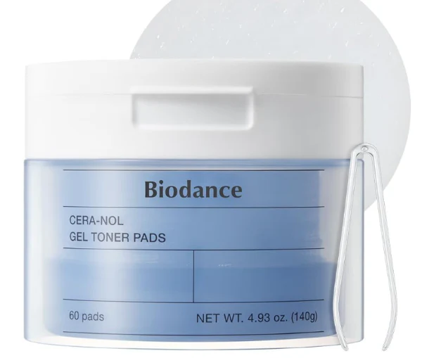 BIODANCE CERANOL TONER PADS , Biodance 세라놀 겔 토너패드 , 4.93OZ / 140G