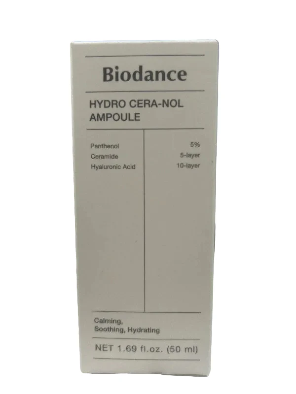 BIODANCE HYDRO CERANOL AMPOULE,Biodance 하이드로 세라놀 앰퓰 50ml