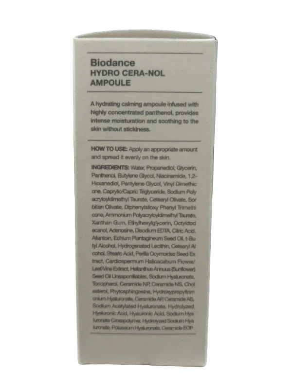 BIODANCE HYDRO CERANOL AMPOULE,Biodance 하이드로 세라놀 앰퓰 50ml - Image 2