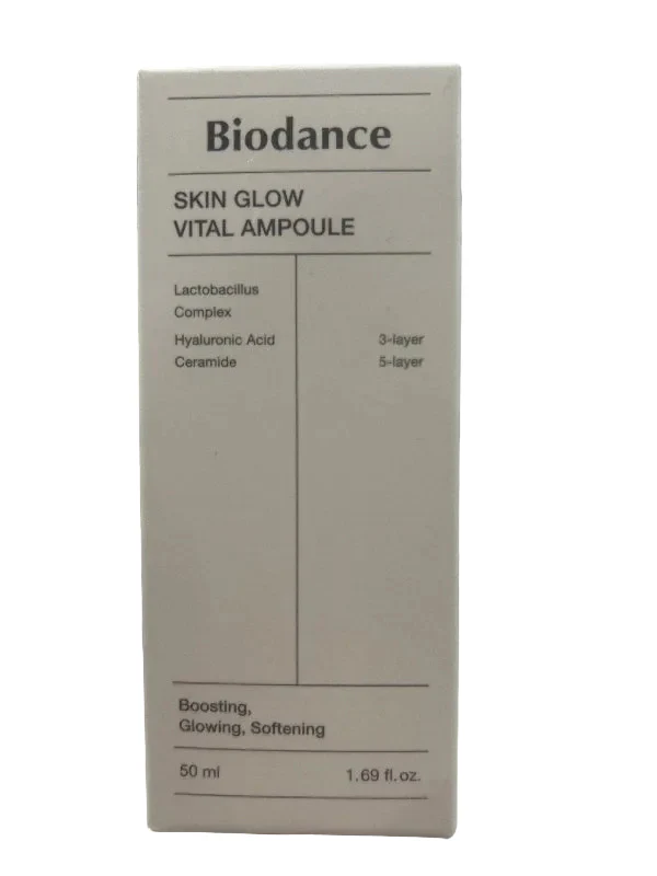 BIODANCE SKIN GLOW VITAL AMPOU , Biodance 스킨 글로우 바이털 앰퓰 50ml ,