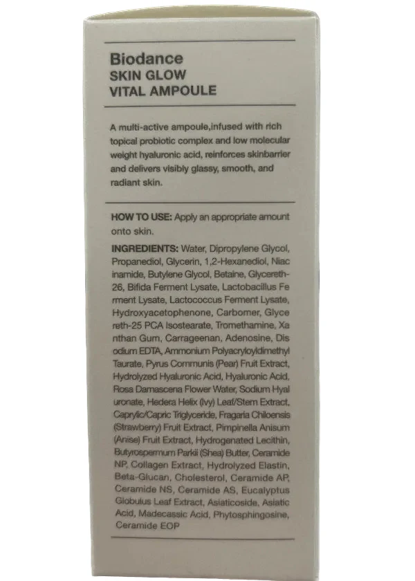 BIODANCE SKIN GLOW VITAL AMPOU , Biodance 스킨 글로우 바이털 앰퓰 50ml , - Image 2