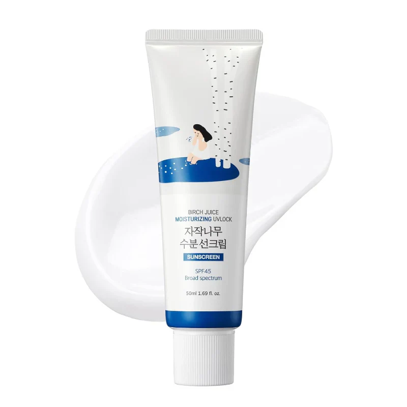 BIRCH JUICE MOISTURIZING SUN S,ROUND LAB 자작나무 수분선크림 50ML