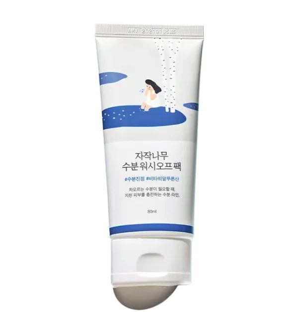 ROUND LAB Birch Juice Moisturizing Wash Off Pack ,라운드랩 자작나무 수분 워시오프 팩80ml