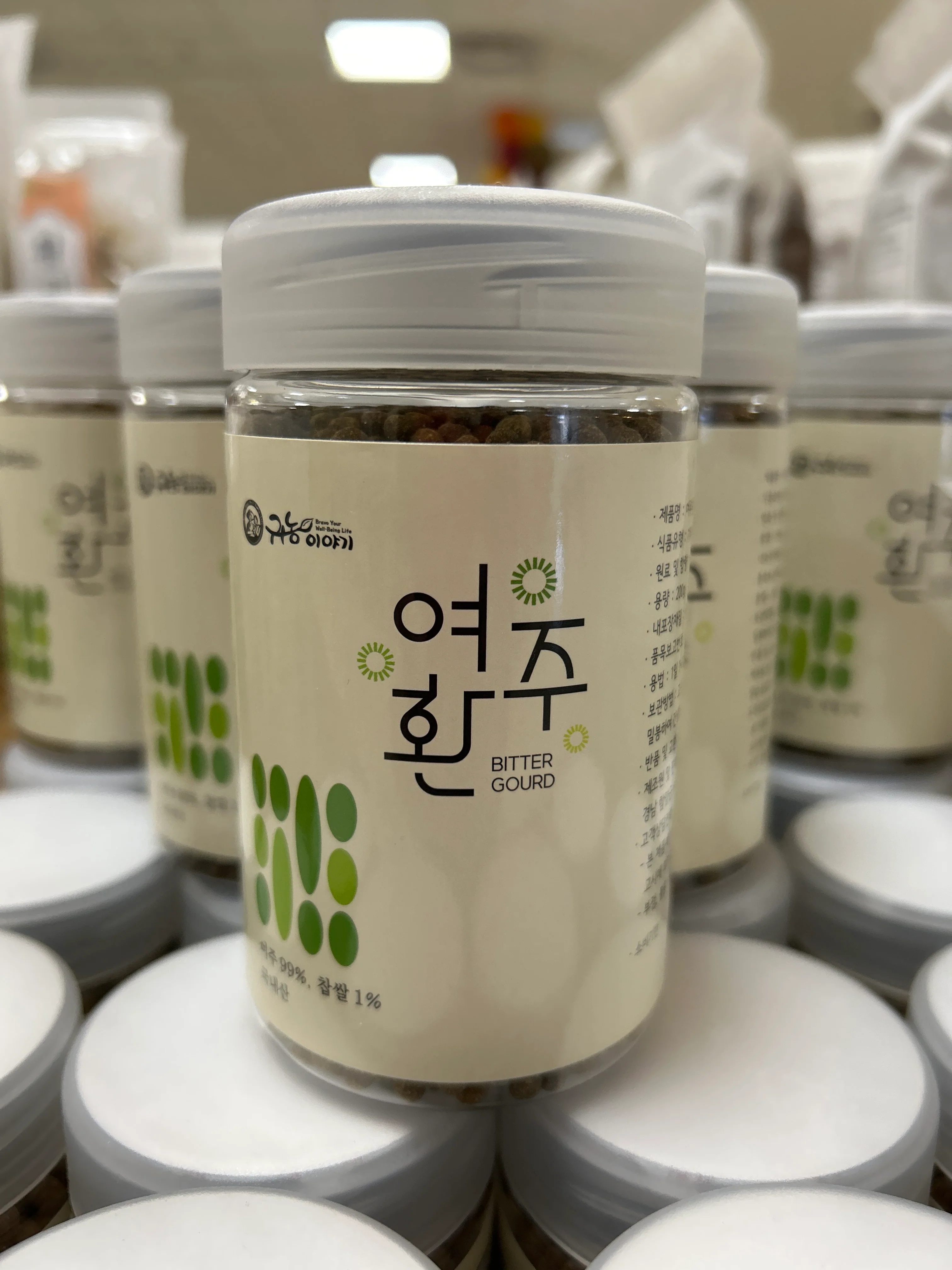 Bitter gourd tablets , 귀농이야기 정가네 여주환  200g