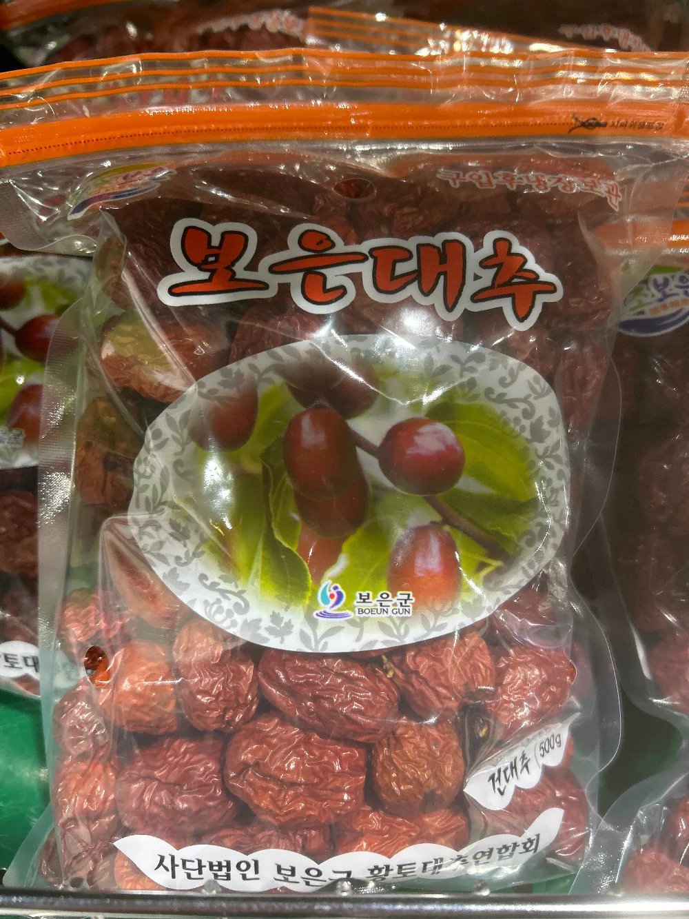 BOEUN JUJUBE 500g , 보은대추 500g