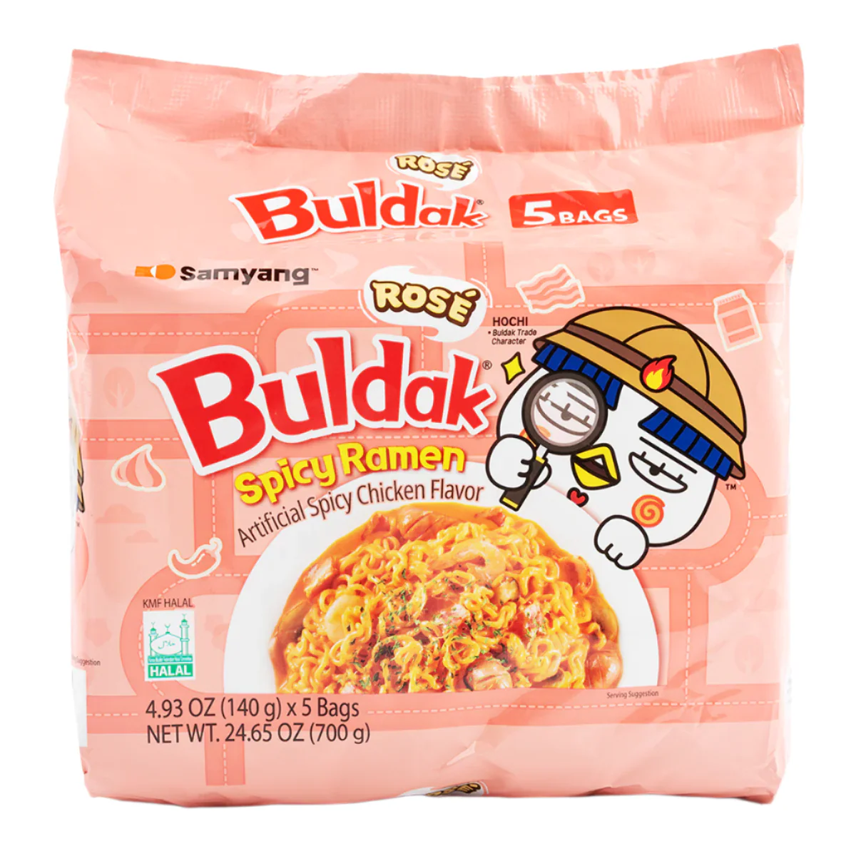 BULDAK ROSE MULTI , 삼양 불닭 로제 멀티  140gX5