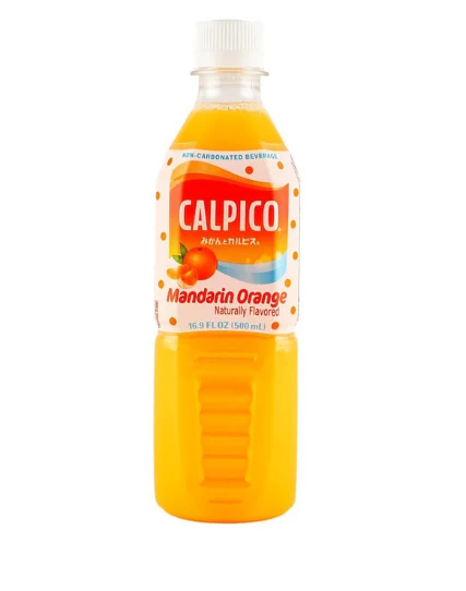 CALPICO MANDARIN ORANGE 500ml , 칼피코 만다린 오렌지맛 500ml