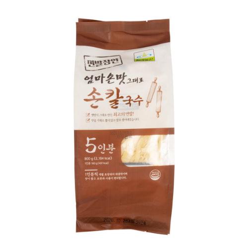 [Mega Fresh ] CHILKAB KNIFE CUT NOODLE 800g , 칠갑 면발장인 손칼국수 800g