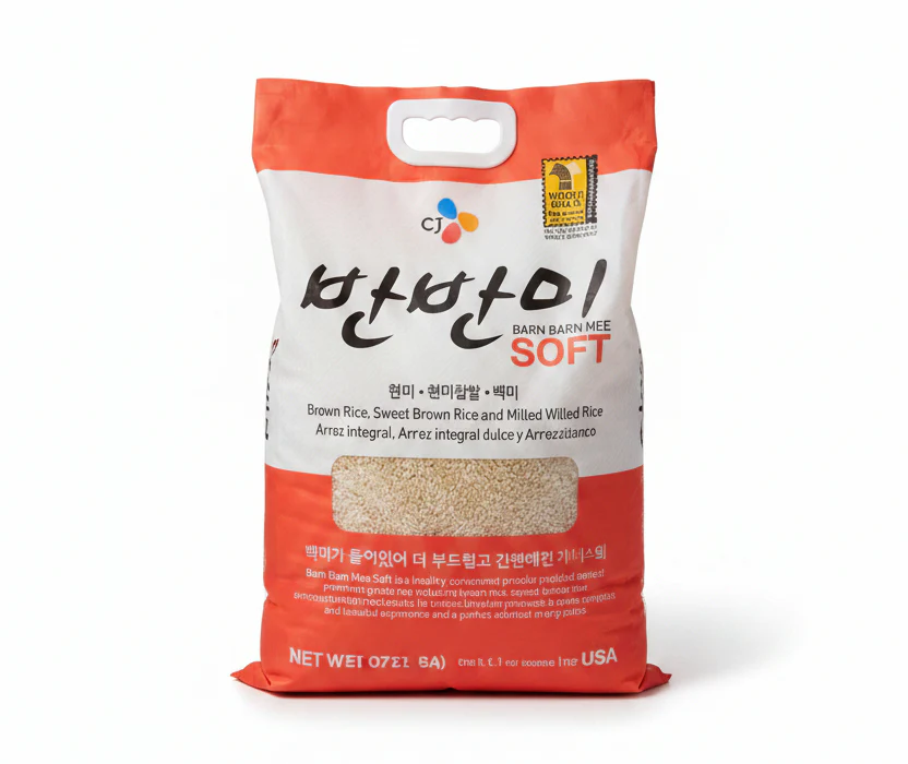 CJ RICE BARN BARN MEE SOFT 15 , CJ 반반미 소프트 , 15LB