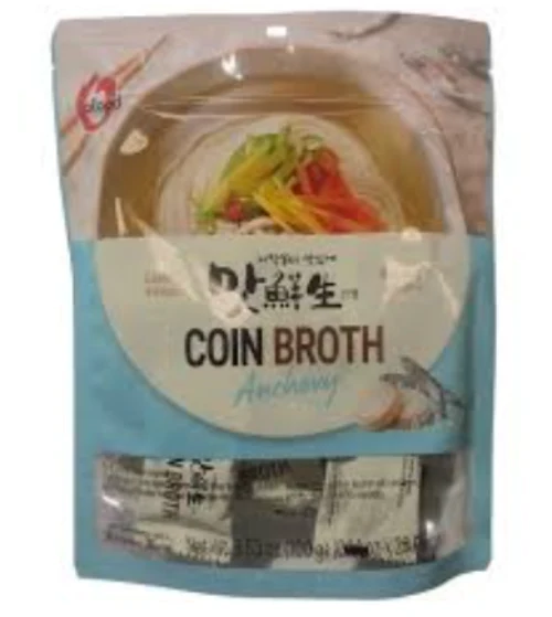 COIN BROTH ANCHOVY 100g , 맛선생  100g