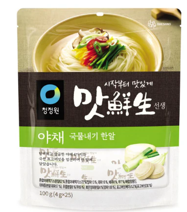 COIN BROTH VEGETABLE 100g , 맛선생  100g